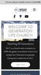 Mobile Screenshot of generationlifechurch.org